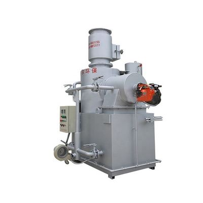Incinerador de máquinas de cremação de animais de estimação de aço carbono para eliminação eficaz de lixo geral