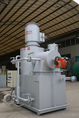 Incinerador de resíduos sem fumo para eliminação de resíduos hospitalares 0,37KW em lojas de alimentos e bebidas