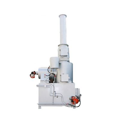Incinerador de aço carbono para eliminação de resíduos hospitalares de capacidade de 750 L/H