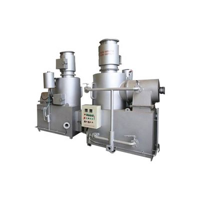 Incinerador de resíduos para resíduos químicos domésticos e de animais de estimação com capacidade de combustão de 30 a 50 kg/h