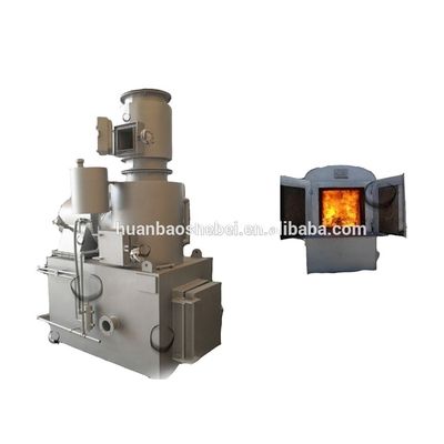 Incinerador de resíduos para resíduos químicos domésticos e de animais de estimação com capacidade de combustão de 30 a 50 kg/h