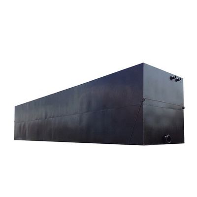 Equipamento de reutilização de água rectangular para tratamento de esgoto ecológico