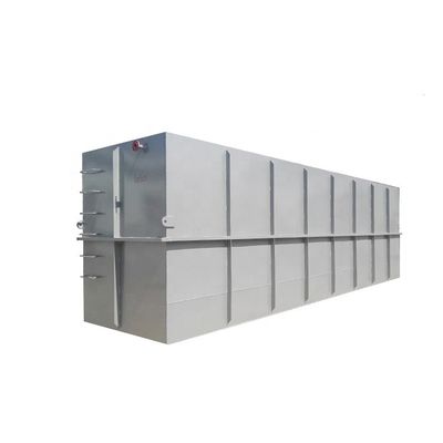 Equipamento de reutilização de água rectangular para tratamento de esgoto ecológico