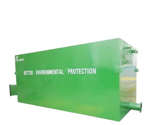 Equipamento integrado de tratamento de águas residuais de capacidade 3200 kg para pequenas aplicações domésticas
