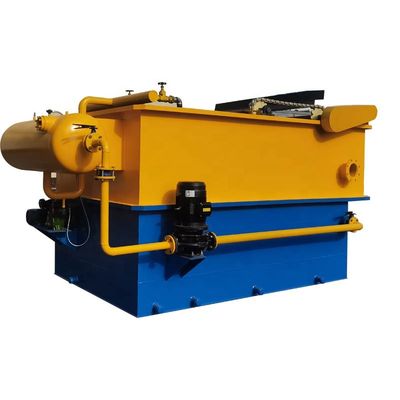 1000 kg Flutuante de ar rectangular dissolvido Aquicultura Equipamento de clarificação de águas residuais