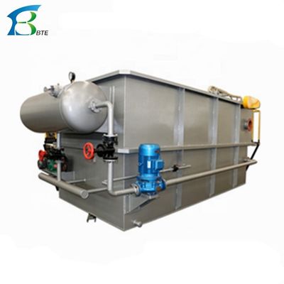 1000 kg Capacidade Acessórios internos Embalagem Dissolved Air Float Equipamento de tratamento de esgoto