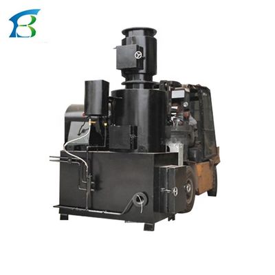 Incinerador de resíduos revolucionário para eliminação sem fumaça e sem poluição