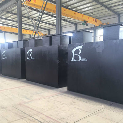 0.5-30 t/hora Capacidade Equipamento doméstico de tratamento de águas residuais com funcionamento automático
