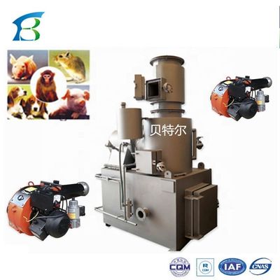 Incinerador de resíduos de cremação animal com capacidade de 100-500 kg/h e cor personalizada