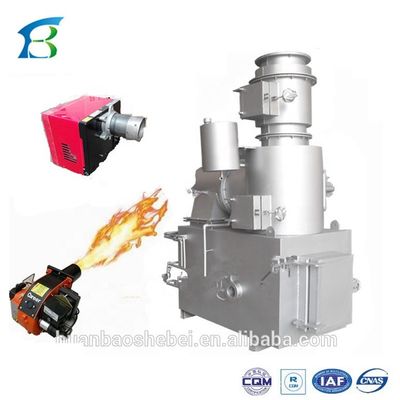 Incinerador de resíduos de cremação animal com capacidade de 100-500 kg/h e cor personalizada