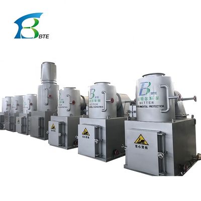 Incinerador de resíduos alimentares sem fumo para incineração ecológica de resíduos domésticos