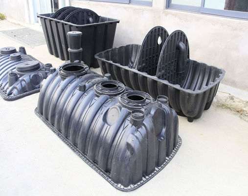 Digestor de biogás negro para tratamento de esgoto doméstico rural em sistema de equipamento de porão