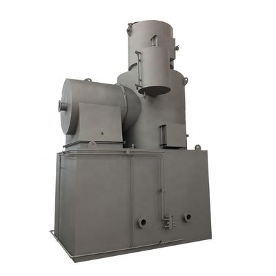 Incinerador de resíduos sólidos de 5000 kg para queima de resíduos em oficinas de reparação de máquinas