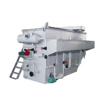 Máquina de flutuação de ar dissolvido para pré-tratamento de águas residuais BOD COD com uma produtividade de 3000 L/hora