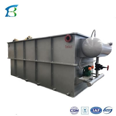 Máquina de flutuação de ar dissolvido para pré-tratamento de águas residuais BOD COD com uma produtividade de 3000 L/hora