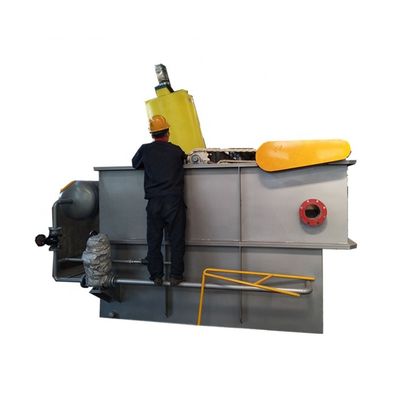 Máquina de flutuação de ar dissolvido para pré-tratamento de águas residuais BOD COD com uma produtividade de 3000 L/hora