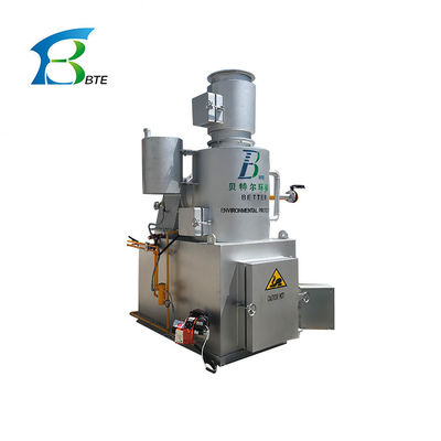 Gas natural/GPL/Génio Diesel Incinerador de cremação de animais 30-50 kg Condição de capacidade