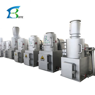 Gas natural/GPL/Génio Diesel Incinerador de cremação de animais 30-50 kg Condição de capacidade
