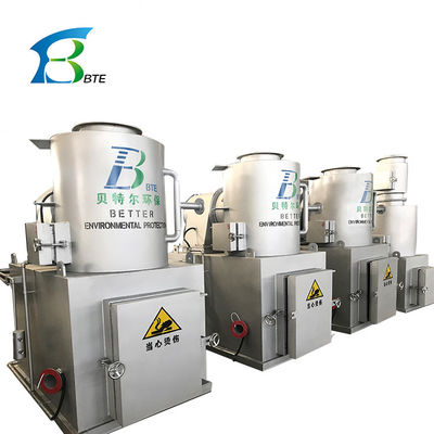 Gas natural/GPL/Génio Diesel Incinerador de cremação de animais 30-50 kg Condição de capacidade