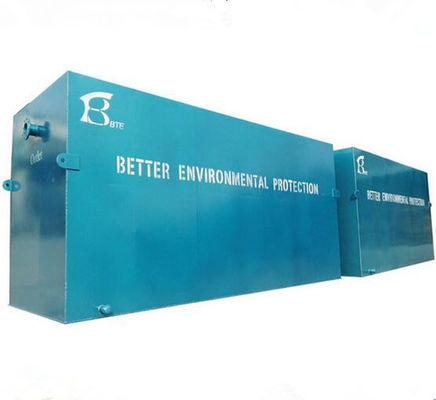 500L/H Sistema de reciclagem de água de lavagem de automóveis para tratamento de esgotos