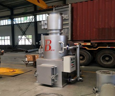 Máquina de incineração de resíduos industriais sem fumo
