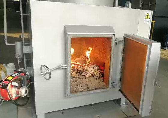Máquina de incineração de resíduos industriais sem fumo