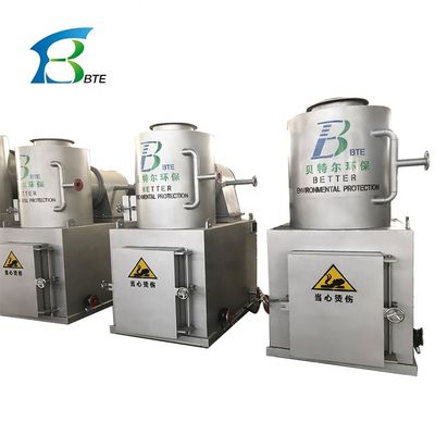 Incinerador eficaz de resíduos sólidos para hospitais e resorts Combustível diesel/gás natural/GPL