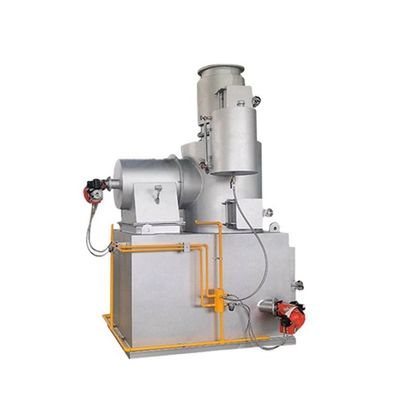 Incinerador de resíduos sólidos municipais portátil de 750 l/h Incinerador de resíduos médicos com queimador