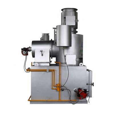 Forno portátil de incineração de resíduos sem fumo para tratamento de resíduos a tensão 380v/220v