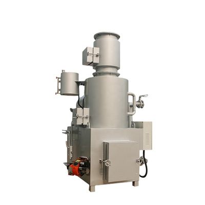 Instalação de incineração Incinerador de resíduos plásticos 1000 kg Peso 20-500 kg/lotação Capacidade