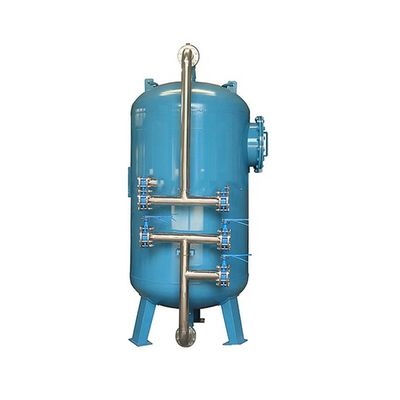 Tanque de filtragem de água de carbono ativado por PLC para equipamento de purificação de água