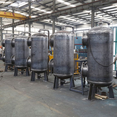 Tanque de filtragem de água de carbono ativado por PLC para equipamento de purificação de água