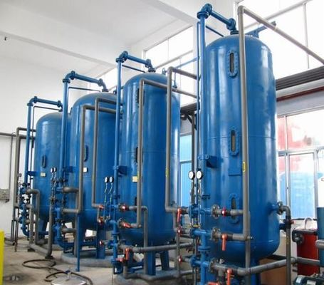 Material de aço inoxidável 304 316 Filtro de areia de quarzo e carbono ativo para tratamento de água