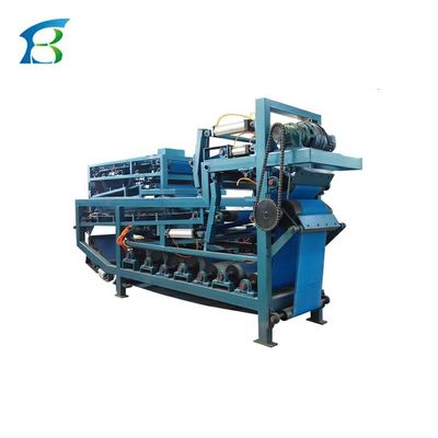 Pressão de filtragem de cinturão de tratamento de águas residuais com material de aço inoxidável/aço carbono