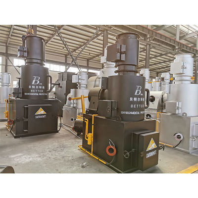 Incinerador de Resíduos Médicos de Animais Mortos para Animais de Criança e Criança 750L/H Forno de Resíduos para Resíduos Industriais