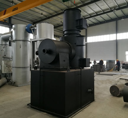 Incinerador de resíduos domésticos mini sem fumo para eliminação de resíduos de hotéis de 5000 kg de peso