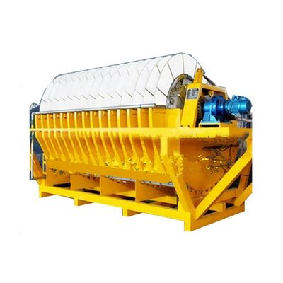Filtro de vácuo de tambor rotativo de disco cerâmico de separação de líquidos sólidos de 800 kg para grande capacidade