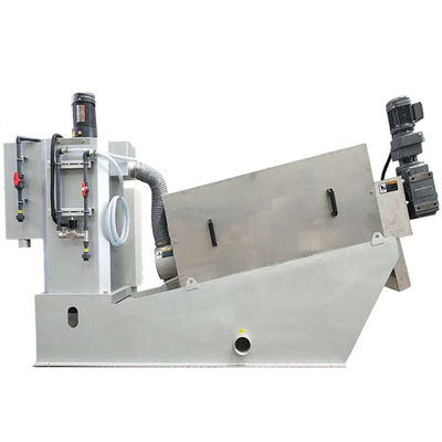 1 Equipamento agrícola Esgoto de porco Esgoto de esterco Pressa de parafuso Máquina de depuração de lodo de eliminação de resíduos 0.75