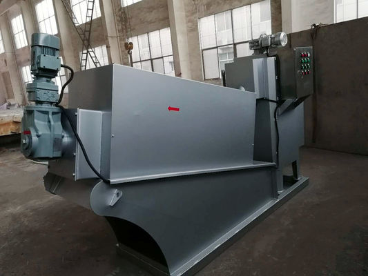 1 Equipamento agrícola Esgoto de porco Esgoto de esterco Pressa de parafuso Máquina de depuração de lodo de eliminação de resíduos 0.75