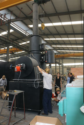 220V/380V Voltagem Granjas Incinerador de resíduos industriais Máquina de cremação de animais Incinerador de cadáveres de animais