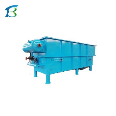 Equipamento de pré-tratamento de águas residuais de flutuação por ar rectangular 1000 kg