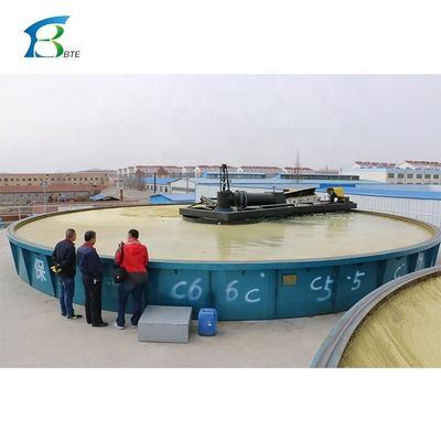 Tipo de condução periférica Sucção de lodo Diâmetro Máquina de raspagem de lodo de ponte completa