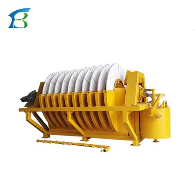 1-60 M2 Filtro de vácuo de disco de cerâmica durável para desaguamento de minas e 1-30 toneladas/h