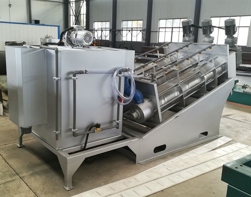 Equipamento de secagem de lodo para tratamento de águas residuais industriais e municipais