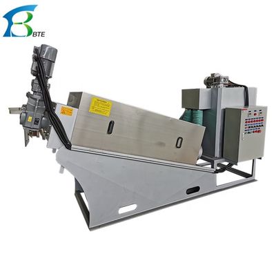 Resíduos Alimentares Tratamento de Águas Residuais Volute Sludge Dewatering Machine Plant para casa