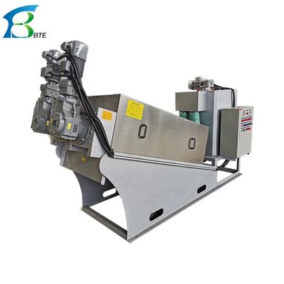 Resíduos Alimentares Tratamento de Águas Residuais Volute Sludge Dewatering Machine Plant para casa