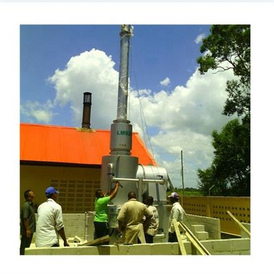 Incinerador de animais portátil e personalizado com serviço pós-venda por engenheiro