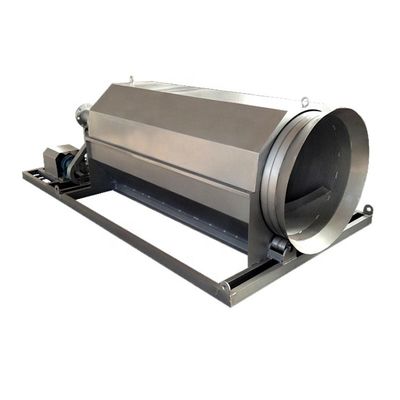 Máquina de filtragem de tambor rotativo de alta produtividade para remoção de algas em aço inoxidável