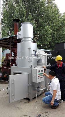 Incinerador de resíduos de tratamento de resíduos para matadouros de aves de capoeira de capacidade de 1500 L/h sem cheiro