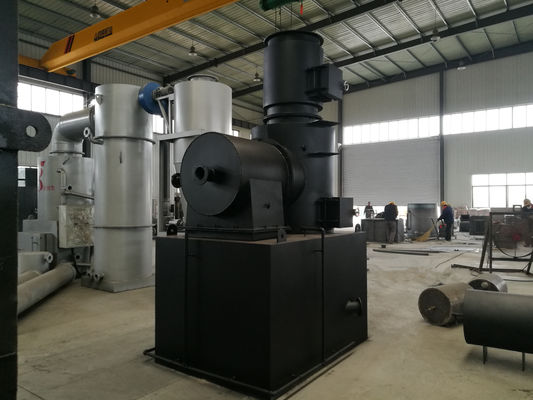 Incinerador de resíduos de penas de frango de 750 L/H, queimador, máquina de cremação, incinerador para animais de estimação
